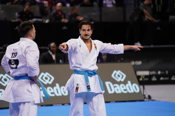 Archivo - Damián Quintero durante una competición