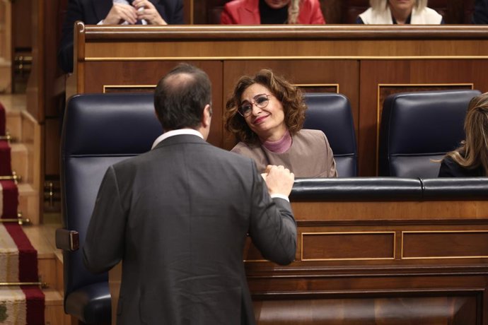 La vicepresidenta primera y ministra de Hacienda, María Jesús Montero.