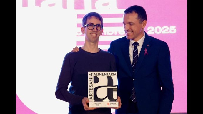 Maurici Cot gana el Premio al Mejor Artesano Alimentario 2025 del Govern.