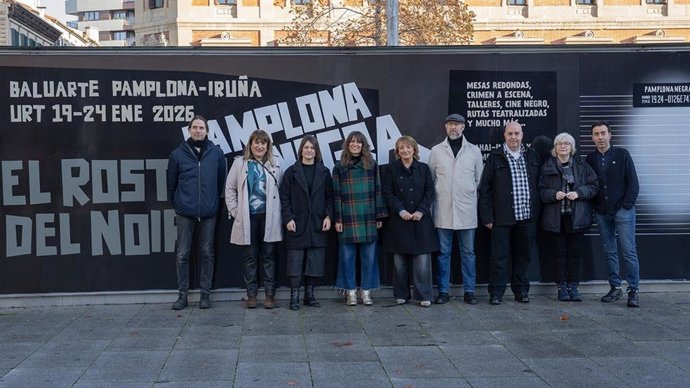 Presentación de la XII edición de Pamplona Negra