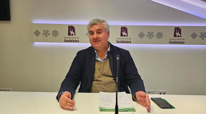 El concejal de Economía y Hacienda de Guadalajara, Alfonso Esteban.