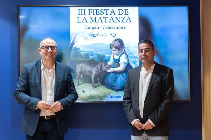 El vicepresidente diputado de Cultura, Manuel López Mestanza, ha presentado este miércoles esta fiesta junto al alcalde de Faraján, Rogelio Barragán