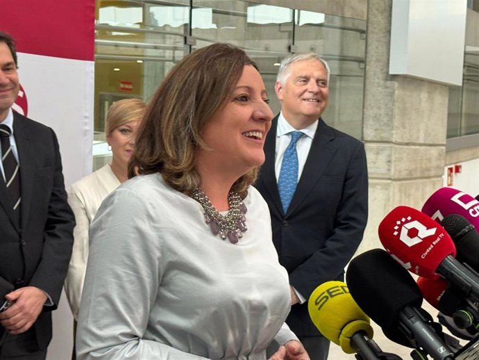 La consejera de Economía, Empresas y Empleo de C-LM, Patricia Franco.