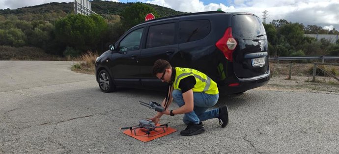 Exploración del estado de las carreteras mediante drones.