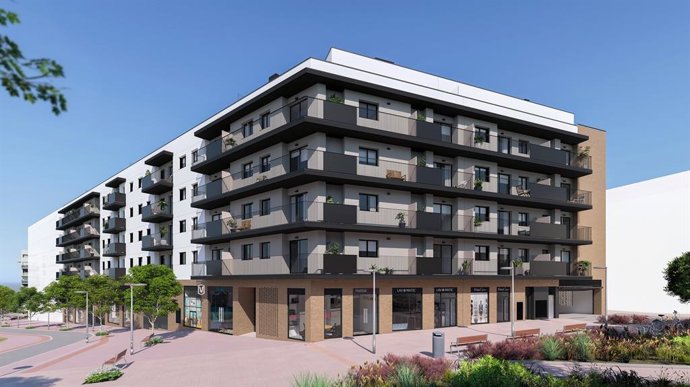 Habitat Inmobiliaria invierte 22 millones en las obras de una promoción en Terrassa (Barcelona).