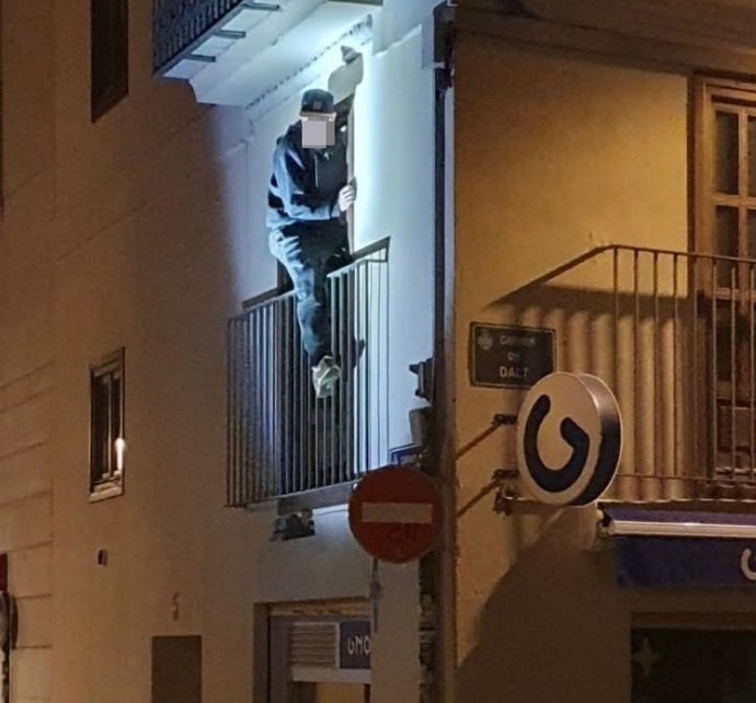 Imatge d'un dels detinguts