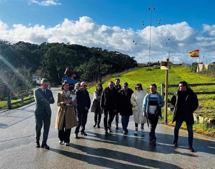 Inicio de las obras de mejora del acceso al Faro de Cabo Mayor.