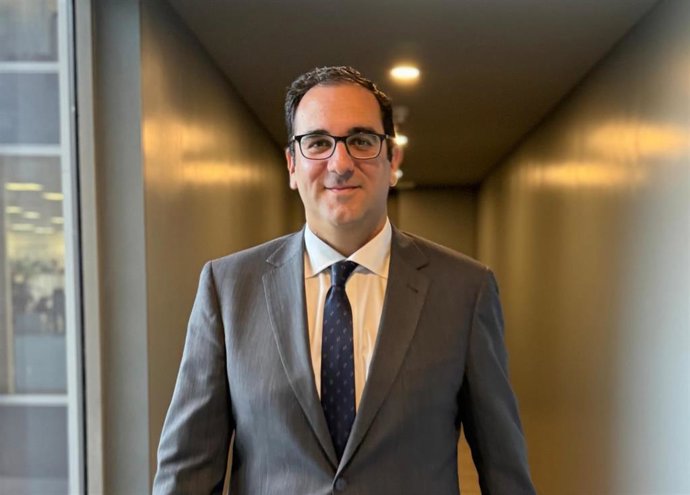 El portavoz del PP en la Diputación de Sevilla, Martín Torres.