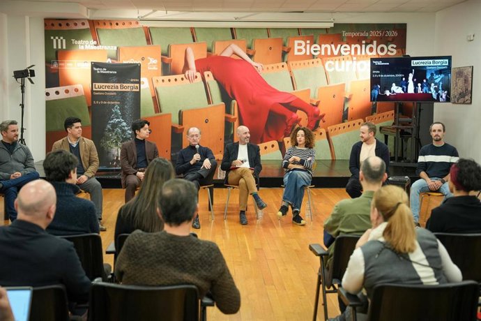 La presentación de 'Lucrezia Borgia' en el Teatro de la Maestranza de Sevilla.
