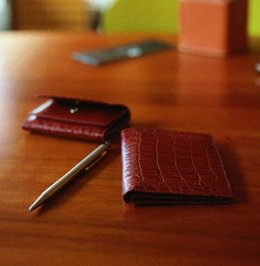 Archivo - Productos de piel de Ubrique