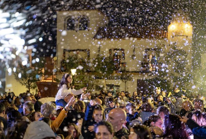 Celebración navideña en Mairena (Sevilla) en imagen de archivo