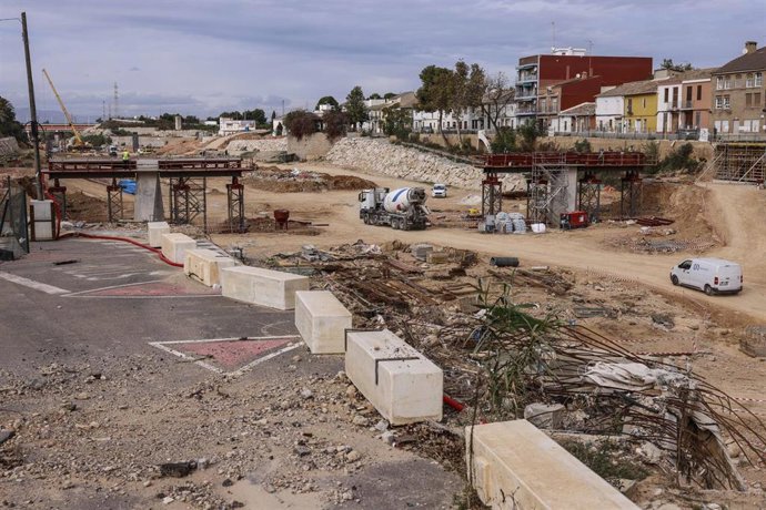 Vistas de la reconstrucción de Picanya un año después de la tragedia de la dana, a 14 de noviembre de 2025, en Picanya, Valencia, Comunidad Valenciana (España). 