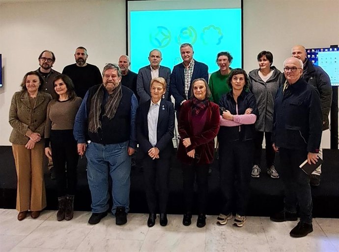 El equipo de la candidatura Oviedo Capital Europea de la Cultura 2031
