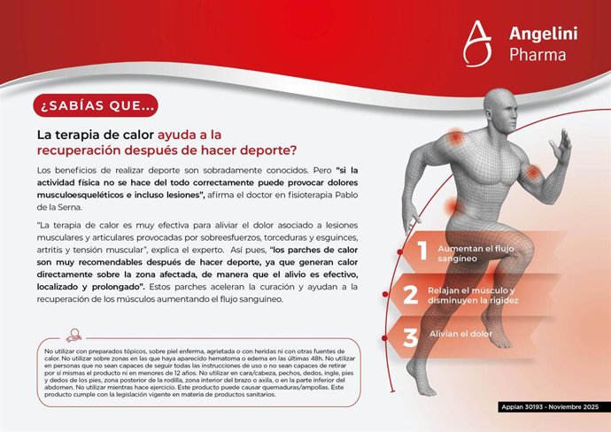 La terapia de calor ayuda a la recuperación post deporte