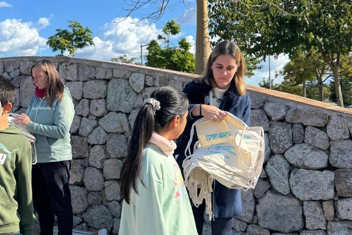 La regidora de Educación, Lourdes Roca, en las actividades para conmemorar el Día Internacional de la Ciudad Educadora en Palma
