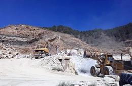 Archivo - Cantera de la Sierra de Macael (Almería).