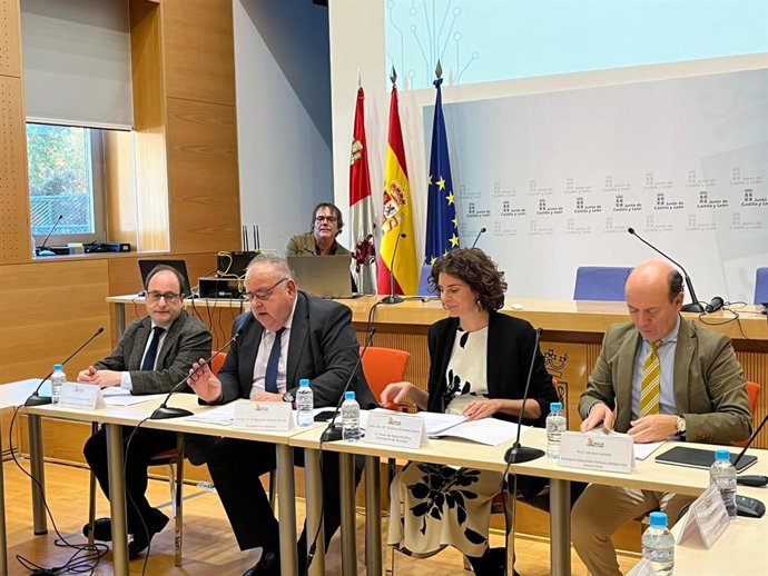 Reunión del Consejo Castellano y Leonés de Salud.