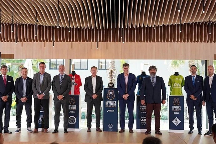 Sorteo de la Supercopa de España masculina de fútbol sala de 2026.