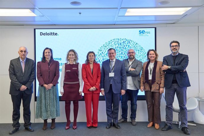Presentación de la XI edición del 'Informe del Impacto Social de las Empresas' de la Fundación SERES, elaborada en colaboración con Deloitte