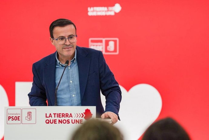 El candidato del PSOE a la Presidencia de la Junta, Miguel Ángel Gallardo, en una imagen de archivo