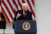 Trump aplaude que "la ley y la justicia hayan prevalecido" en Georgia tras la retirada de cargos por fraude electoral