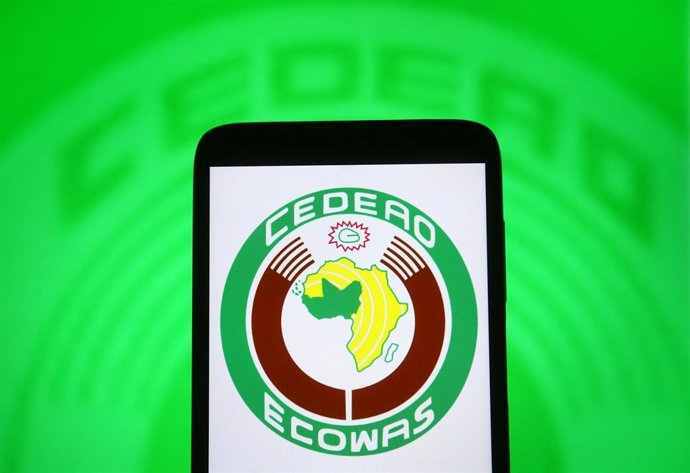 Archivo - Logo de la Comunidad Económica de Estados de África Occidental (CEDEAO)