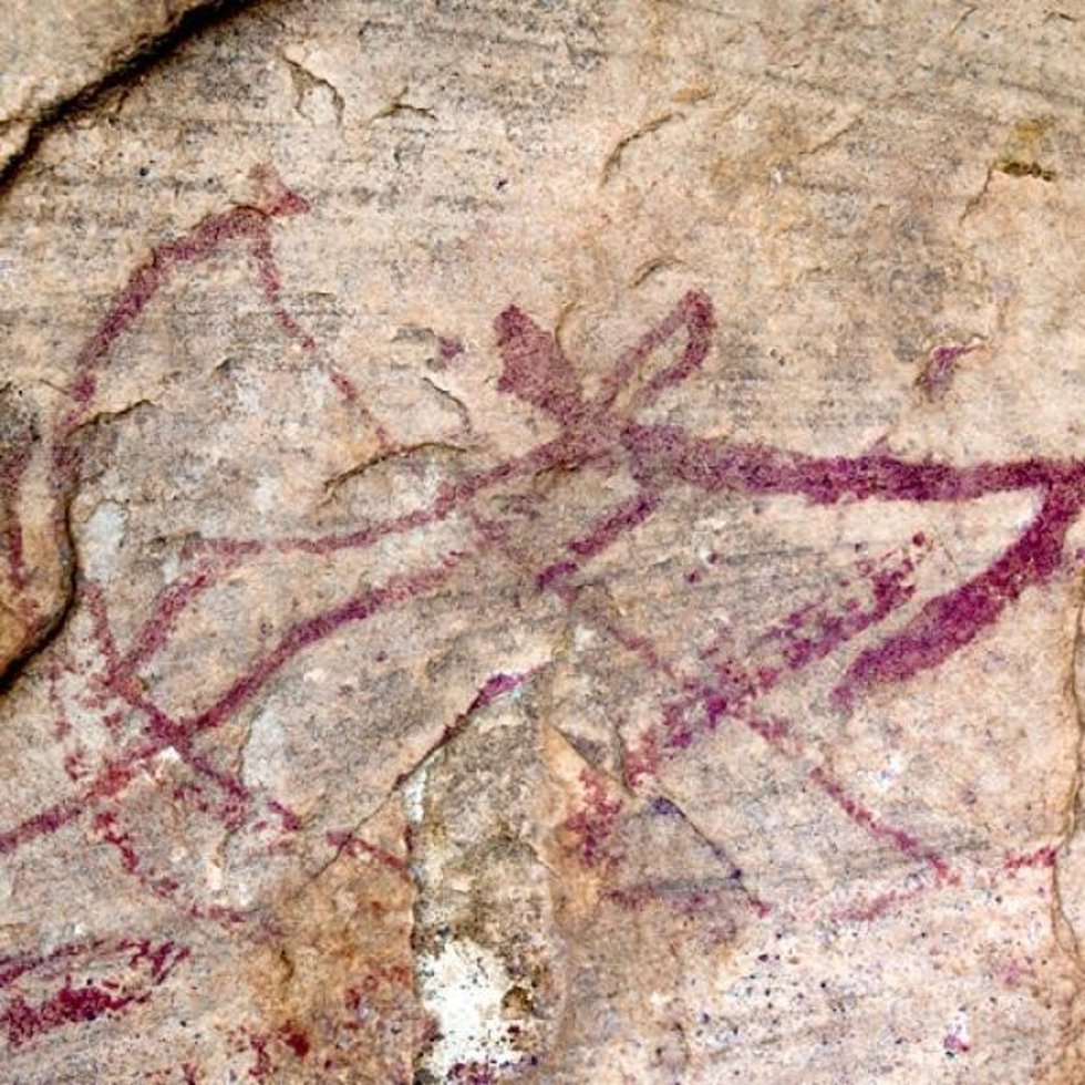 Pinturas rupestres de Villar del Humo.