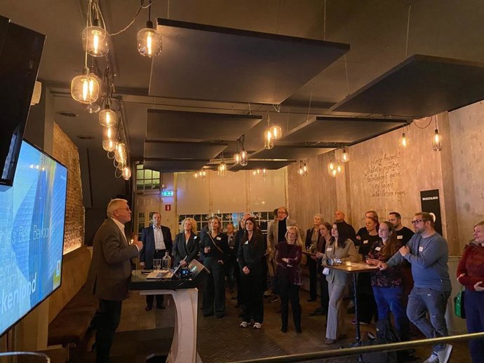 Daniel Solana Basquetourreko zuzendaria Amsterdamen