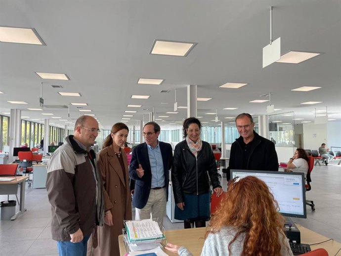 Visita a la oficina de empleo de Jaén.