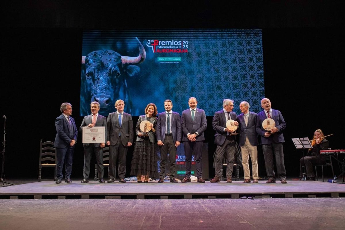 Los II Premios Extremadura a la Tauromaquia reconocen a Morante, Victorino Martín o Fregenal de la Sierra