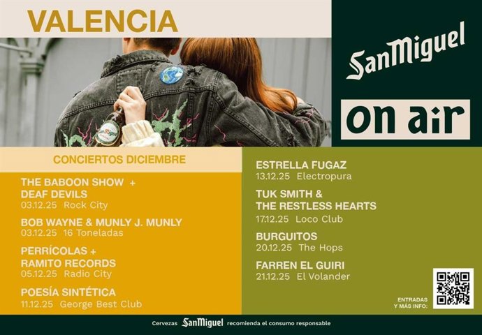 Cartel de la programación de diciembre