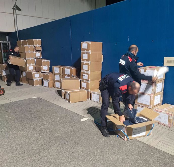 Carga robada de un camión