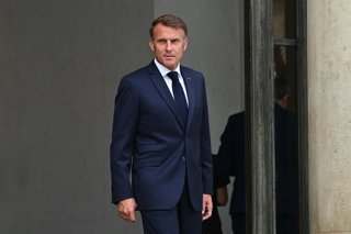 Archivo - El president de França, Emmanuel Macron