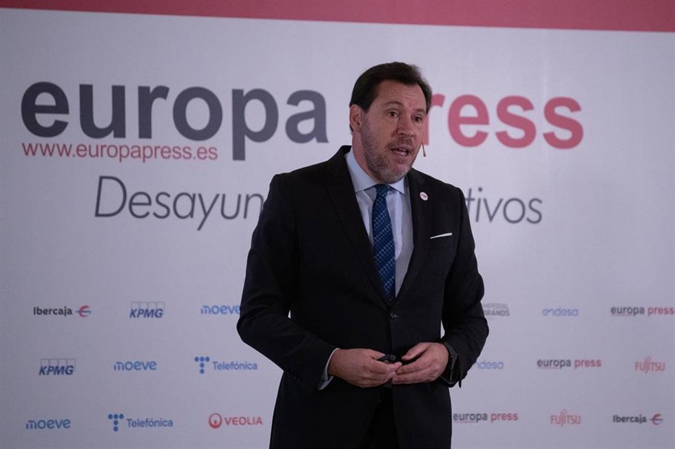 El ministro de Transportes y Movilidad Sostenible, Óscar Puente