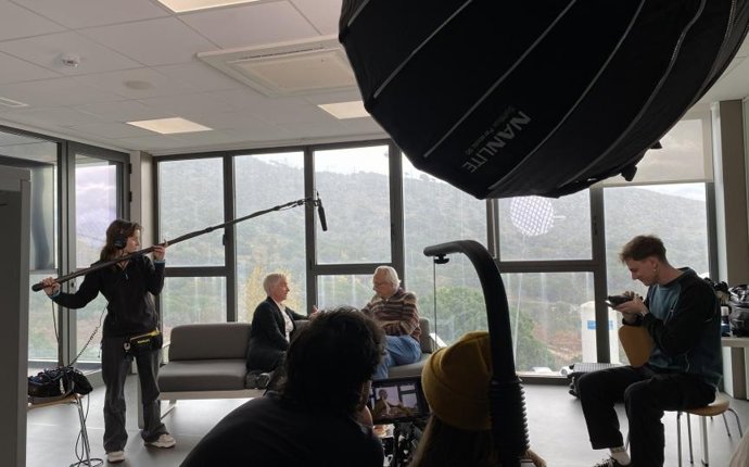 Una imagen del rodaje del documental 'RED'