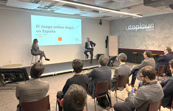 Presentación del informe 'El juego online ilegal en España', elaborado por EY.