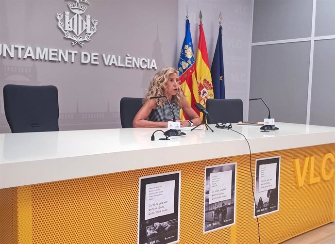 Archivo - La concejala de Bienestar Social del Ayuntamiento de València, Marta Torrado