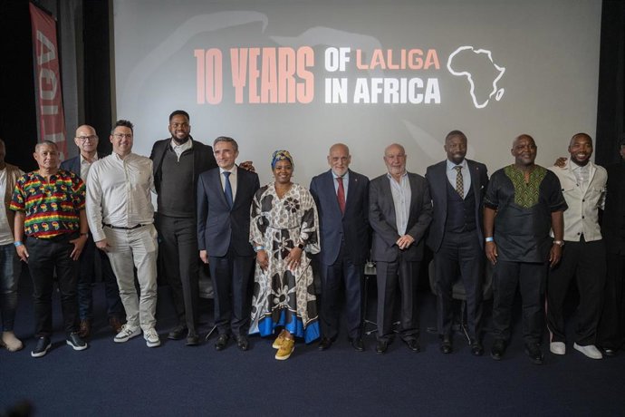 Décimo aniversario de LaLiga en África.