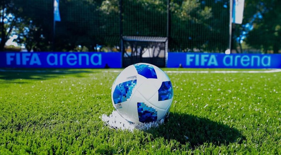Campo de fútbol del proyecto FIFA Arena.
