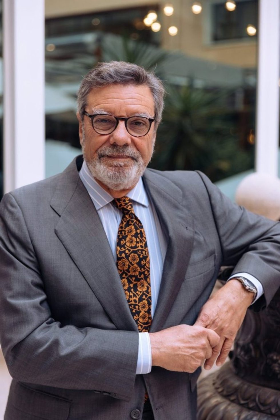 Archivo - El presidente del Club de Exportadores e Inversores, Antonio Bonet.