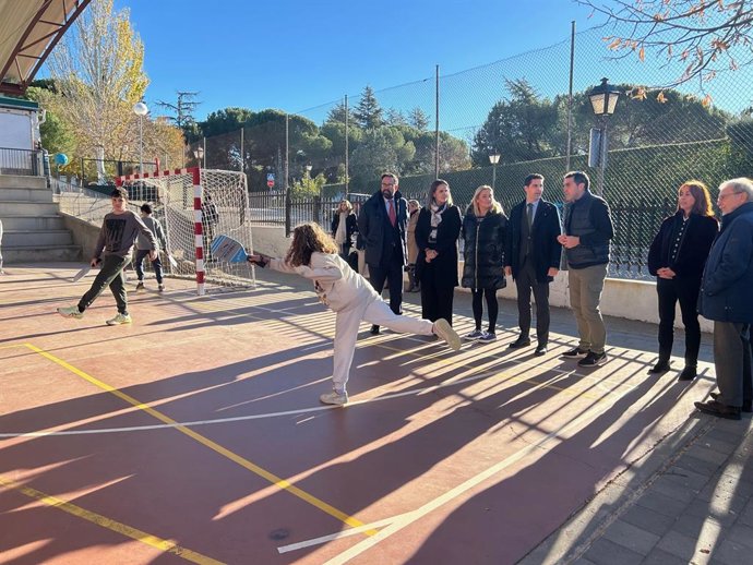 Programa Tenis-Pickleball en un colegio público de la Comunidad de Madrid