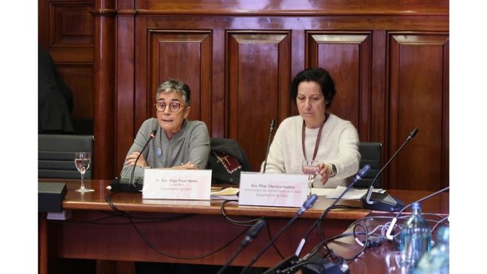 Pané durante la comisión.