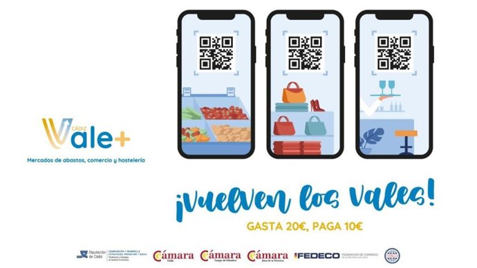 Promoción de la campaña 'Cádiz vale más'.