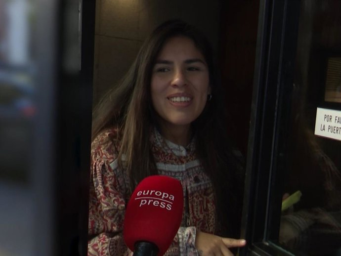 Isa Pantoja en Madrid