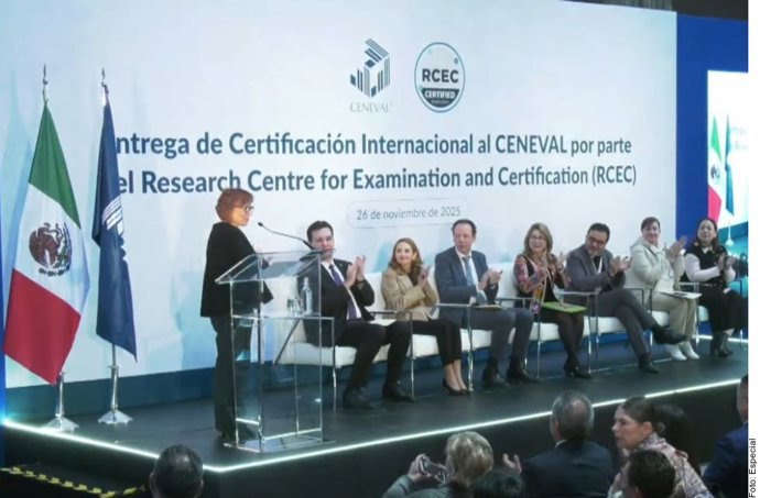 Ceneval, primera organización latinoamericana certificada por el RCEC