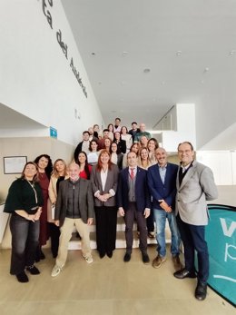 Encuentro  'Valverde Emprende', celebrado en Valverde del Camino (Huelva).