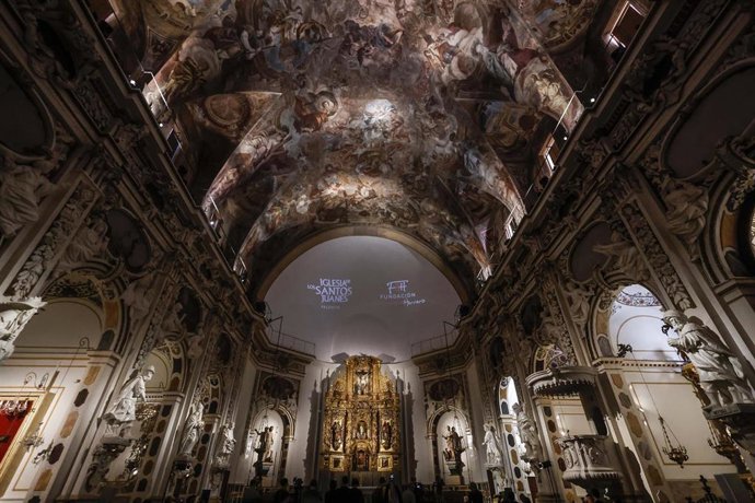 Imagen de la Iglesia de los Santos Juanes de València tras finalizar su restauración. 