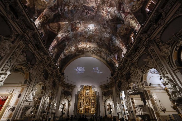 Imagen de la Iglesia de los Santos Juanes de València tras finalizar su restauración. 