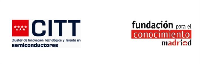 Logos CITT Semiconductores y Fundación del Conocimiento Madrid