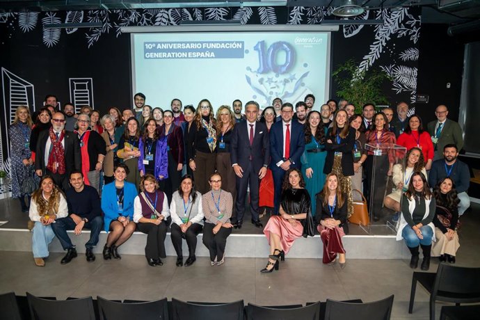 Fundación Generation España celebra 10 años con un 80% de inserción laboral y más de 6.700 personas formadas